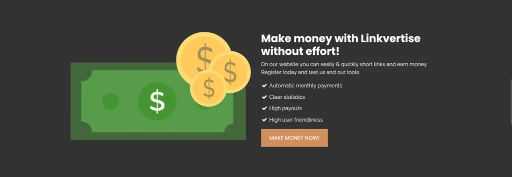 Earn money shortening links with Linkvertise Earn money shortening links with Linkvertise