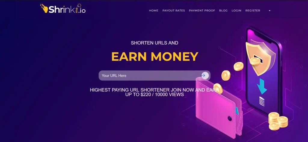 Earn money shortening links with Shrinkme Earn money shortening links with Shrinkme