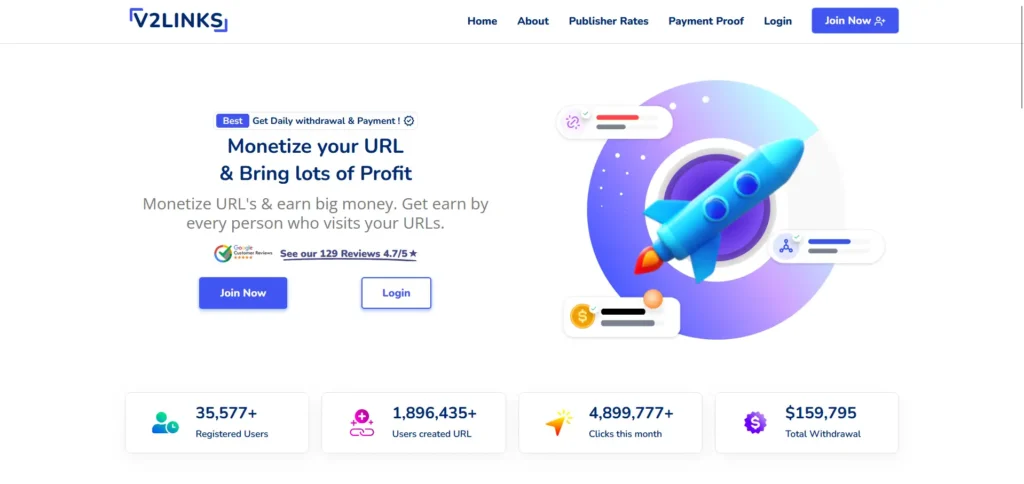 Earn money shortening links with V2Links Earn money shortening links with V2Links