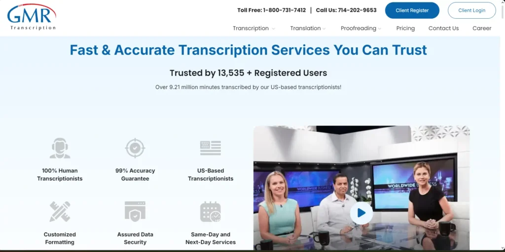 GMR Transcription GMR Transcription