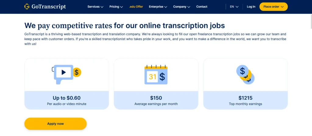 How Much Can You Earn on GoTranscript How Much Can You Earn on GoTranscript