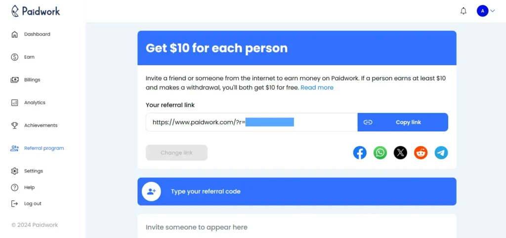Paidwork Referral Program Overview Paidwork Referral Program Image