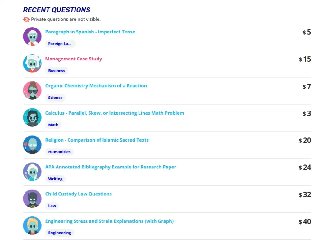 Studypool Q&A Tutors helping students worldwide with online tutoring Studypool Q&A Tutors - Connect with Students Globally