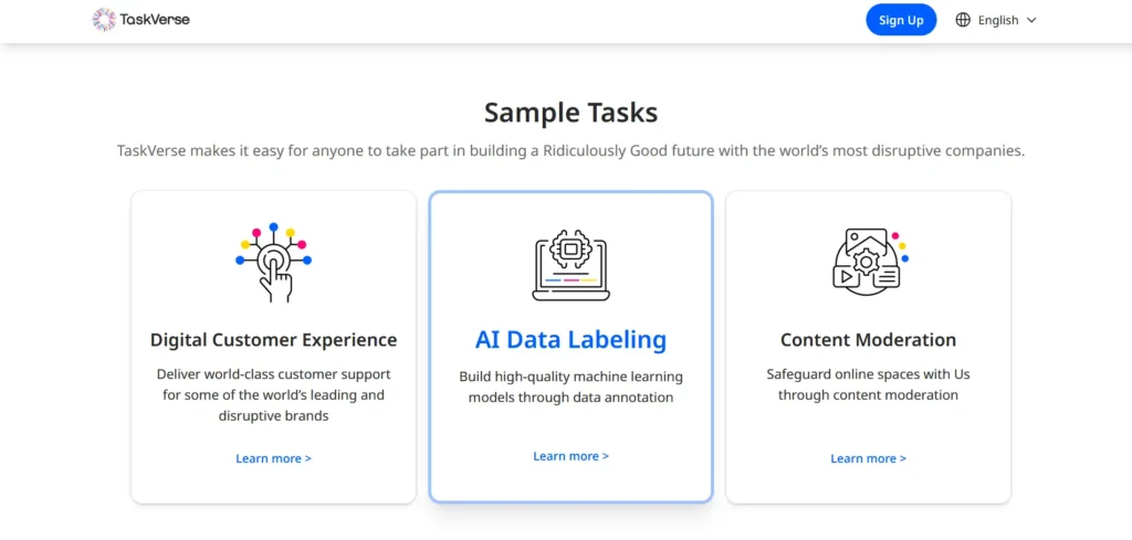 Earning Methods on TaskVerse Earning Methods on TaskVerse